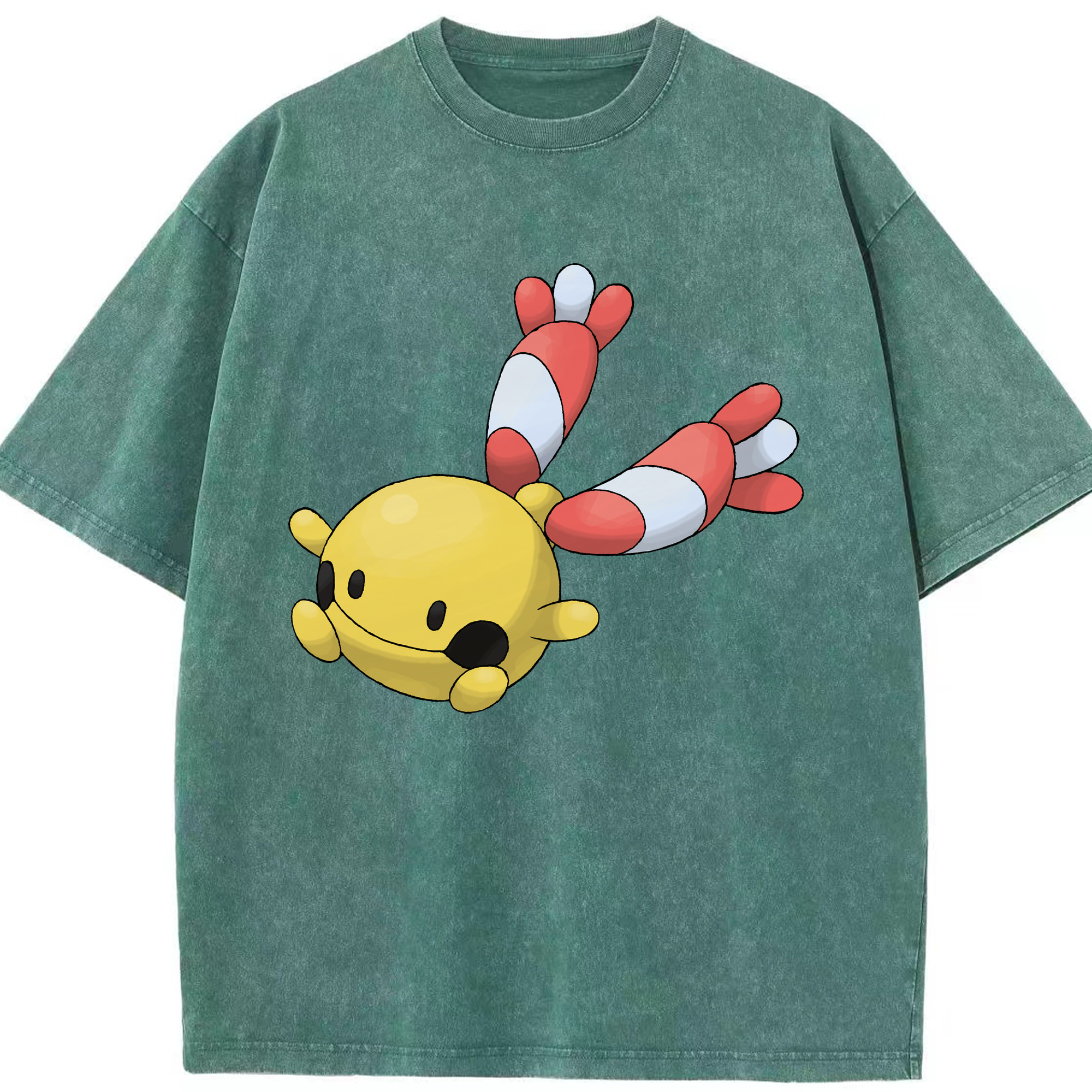 （画像用） ポケットモンスター Pokémon 綿100% ヴィンテージ風 半袖Tシャツ（フロントプリント）